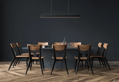 Lucide RAYA LED - Pendelleuchten - LED Dim. - 1x36W 2700K - Schwarz - Atmosphäre 1